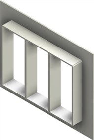 Стальная рама G 8x3 W Ex PRIMED 1 Стальная рама G 8x3 W Ex PRIMED